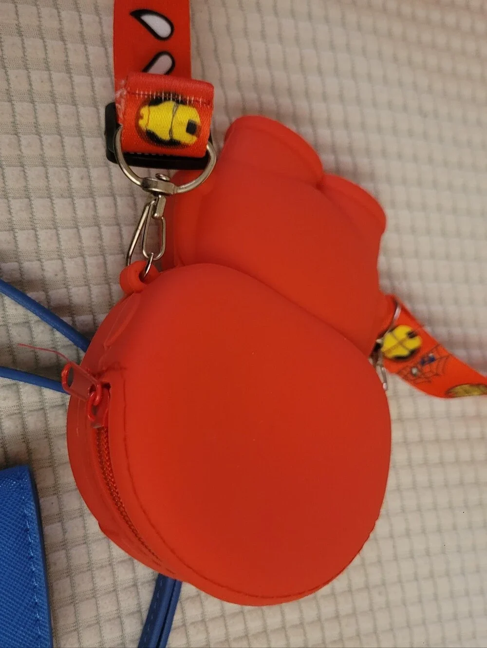 Kids Red Iron Man, Crossbody, Spider Man, Mario Bros, with Lanyard
